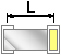 Straight rectangular or squared tube.