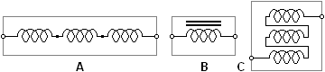 In series inductances