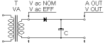 Powersupply half-wave.